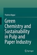 Bild: Green Chemistry and Sustainability in Pulp and Paper Industry - Springer