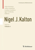 Cover: Nigel J. Kalton Selecta - Birkh&auml;user
