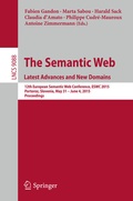 Cover: The Semantic Web. Latest Advances and New Domains - Springer