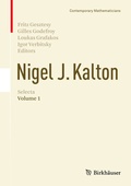 Cover: Nigel J. Kalton Selecta - Birkh&auml;user