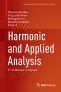 Cover: Harmonic and Applied Analysis - Birkh&auml;user