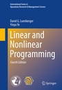 Cover: Linear and Nonlinear Programming - Springer