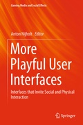 Cover: More Playful User Interfaces - Springer
