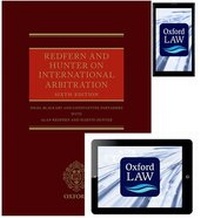 Abbildung von: Redfern and Hunter on International Arbitration (Hardback, eBook and Android App) - Oxford University Press