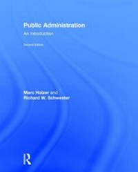 Enlarge image Cover: Public Administration - Routledge