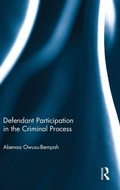 Abbildung von: Defendant Participation in the Criminal Process - Routledge