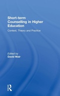 Cover: Short-term Counselling in Higher Education - Routledge