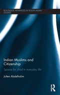 Cover: Indian Muslims and Citizenship - Routledge