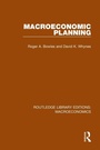 Cover: Macroeconomic Planning - Routledge