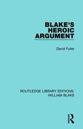 Cover: Blake's Heroic Argument - Routledge