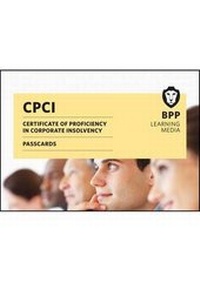 Abbildung von: CPCI Certificate of Proficiency in Corporate Insolvency - BPP Learning Media