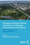 Cover: European and International Experiences of Strategic Environmental Assessment - Routledge