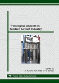 Cover: Tribological Aspects in Modern Aircraft Industry - Trans Tech Publications Ltd