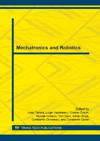 Enlarge image Cover: Mechatronics and Robotics - Trans Tech Publications Ltd