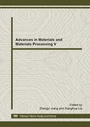 Cover: Advances in Materials and Materials Processing V - Trans Tech Publications Ltd
