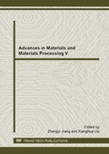 Cover: Advances in Materials and Materials Processing V - Trans Tech Publications Ltd