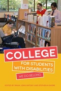 Cover: College for Students with Disabilities - Jessica Kingsley Publishers
