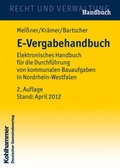 Cover: E-Vergabehandbuch - Deutscher Gemeindeverlag