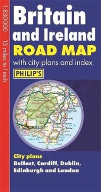 Abbildung von: Philip's Britain and Ireland Road Map - Philip's