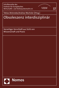 Abbildung von: Obsoleszenz interdisziplinär - Nomos