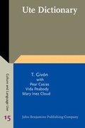 Cover: Ute Dictionary - John Benjamins Publishing Co