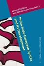 Cover: Proto-Indo-European Syntax and its Development - John Benjamins Publishing Co