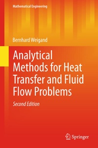 Enlarge image Cover: Analytical Methods for Heat Transfer and Fluid Flow Problems - Springer