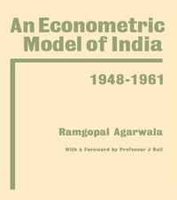 Enlarge image Cover: Econometric Model of India - Routledge