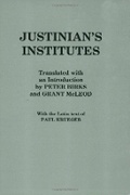 Cover: Justinian's "Institutes" - Cornell University Press
