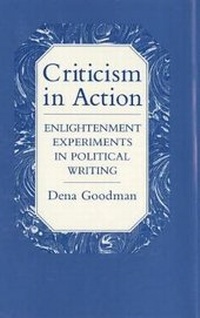 Enlarge image Cover: Criticism in Action - Cornell University Press