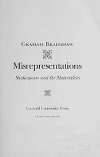 Enlarge image Cover: Misrepresentations - Cornell University Press