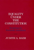 Cover: Equality under the Constitution - Cornell University Press