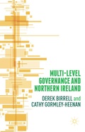 Cover: Multi-Level Governance and Northern Ireland - Palgrave Macmillan