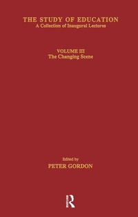 Enlarge image Cover: The Study of Education - Routledge Falmer