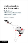 Cover: Crafting Courts in New Democracies - Cambridge University Press