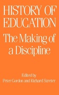 Cover: The History of Education - Routledge Falmer