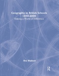Cover: Geography in British Schools, 1885-2000 - Routledge Falmer