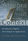 Cover: Algebra in Context - Johns Hopkins University Press