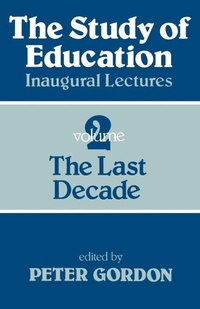Enlarge image Cover: Study of Education Pb - Frank Cass Publishers