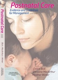 Abbildung von: Postnatal Care E-Book - Churchill Livingstone