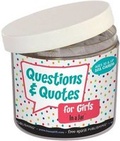 Cover: Questions & Quotes for Girls In a Jar (R) - Free Spirit Publishing Inc.,U.S.