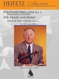 Cover: Polonaise Brillante No. 1 (Polonaise de Concert), Op. 4: Violin & Piano Heifetz Collection - Lauren Keiser Music Publishing