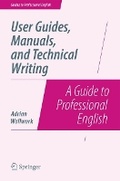 Cover: User Guides, Manuals, and Technical Writing