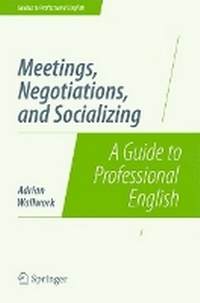 Abbildung von: Meetings, Negotiations, and Socializing