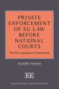 Cover: Private Enforcement of EU Law Before National Courts - Edward Elgar Publishing