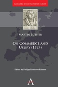 Cover: On Commerce and Usury (1524) - Anthem Press