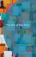 Cover: The Art of the Text - University of Wales Press