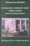 Cover: In Haste I Write You This Note - Distributed By Ingram Spark