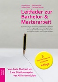 Cover: Leitfaden zur Bachelor- und Masterarbeit - Tectum Wissenschaftsverlag
