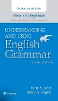 Cover: Azar-Hagen Grammar - (AE) - 5th Edition - Student eBook with MyEnglishLab Access Code - Understanding and Using English Grammar (2 year access) - Pearson